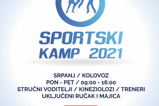 Ljetni sportski kamp 2021 počinje 05.07.2021.