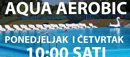 Počinje Aqua aerobic na Dravskom kupalištu!