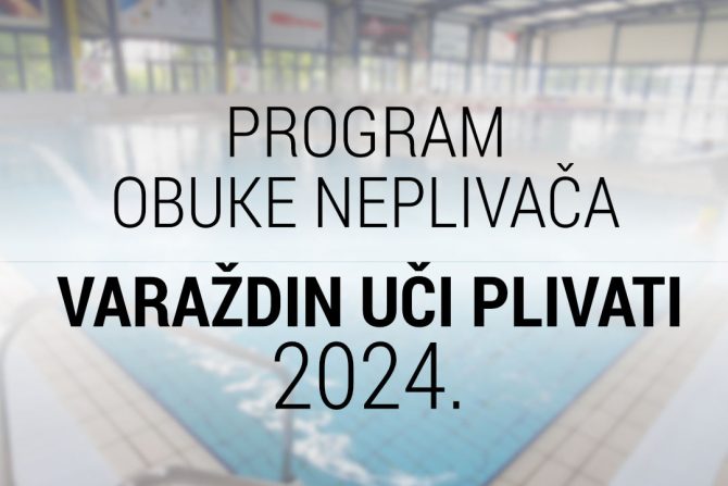 Varaždin uči plivati, čak 80 učenika pohađa obuku neplivača od 08.11.2024. do 29.11.2024.