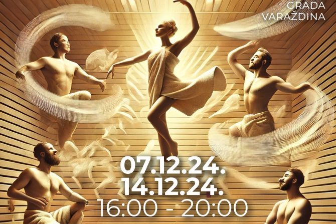 Slavimo Dan grada Varaždina s dva besplatna sauna programa vrtloženja zraka u subotu 07.12. i 14.12.2024.