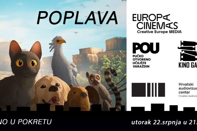 Ljetno kino na našem vanjskom Bazenu u suradnju s Kinom Gaj!